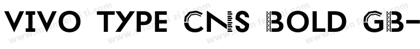 vivo type CNs Bold GB字体转换